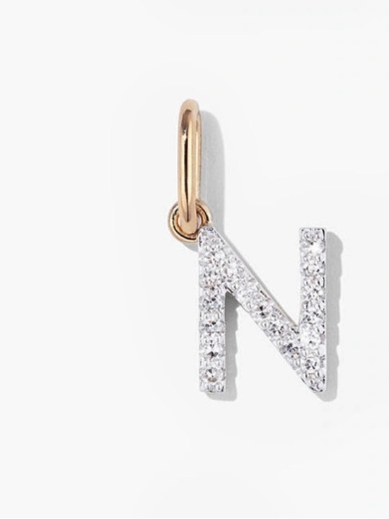 Mejuri Jewelry - Mejuri Diamond Letter Charm - N
